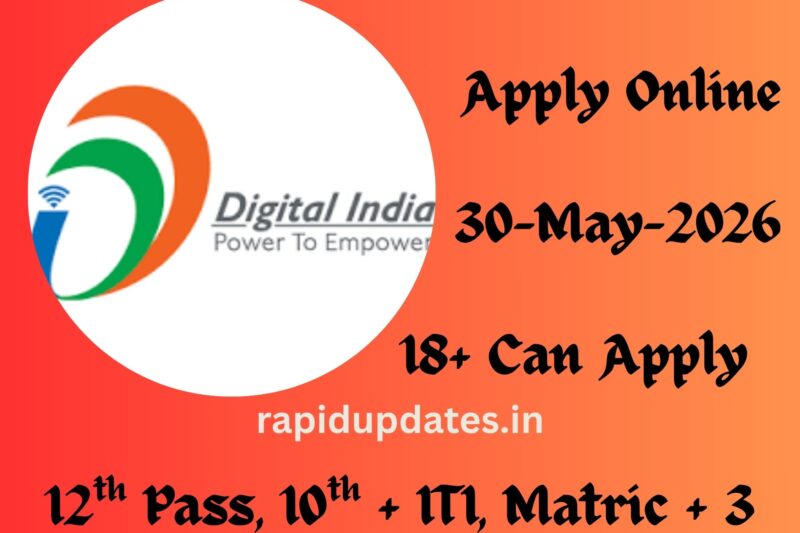 Common Service Centre (CSC) recruitment 2026 for the post of Aadhaar Supervisor/Operator: Apply Online