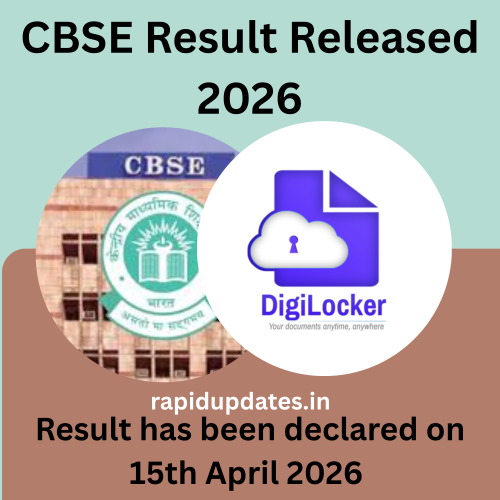The CBSE 12th class result has been published for the year 2026. Direct link to download the result.