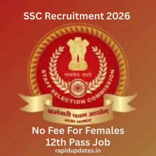 SSC Recruitment 2026 for Stenographer: Apply Online for 731 Grade C & D Posts | No fees for females